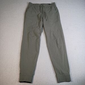 Lululemon ABC Jogger Men's M Green Warpstreme Stretch Grid-Textured Joggers